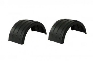 Image of FENDER, SINGLE AXLE, BLACK POLY, 80", PAIR from Betts HD. Part number: PF200-80