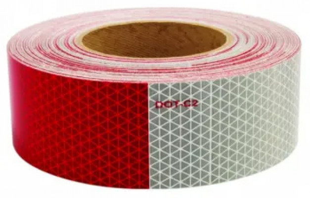 Image of TAPE, ROLL, 2 IN, 150FT, 11 RED, 7 WHITE, 5 YR from Betts HD. Part number: RTR105