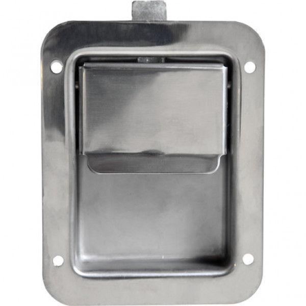 Image of L3885 Heavy-Duty Flush Mount Paddle Latch, packaged with bag & header card from Buyers Products. Part number: 04035