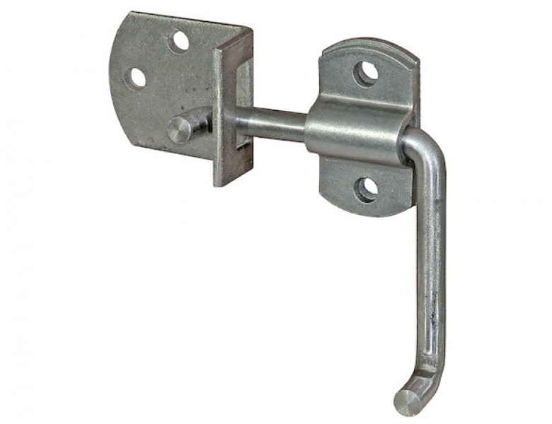 Image of Individually Packaged B2588BZ-Zinc Straight Side Security Latch Set from Buyers Products. Part number: 06025