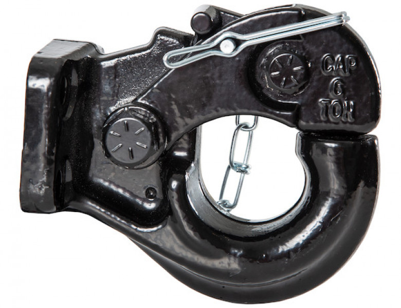 Image of 6 Ton Pintle Hook with Mounting Hardware from Buyers Products. Part number: 10036