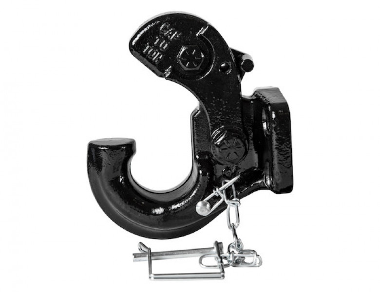 Image of 10 Ton Pintle Hook with Mount from Buyers Products. Part number: 10039