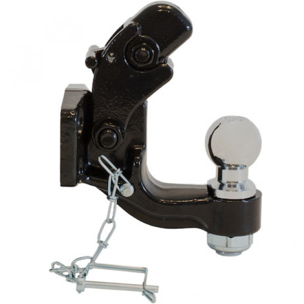 Image of 8 TON Combination Hitch With Mounting Kit 2 Inch Ball BH8 Series from Buyers Products. Part number: 10050