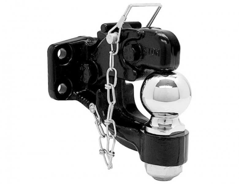 Image of 8 TON Combination Hitch With Mounting Kit 2 Inch Ball BH8 Series from Buyers Products. Part number: 10050
