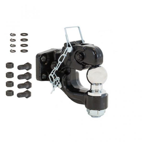 Image of 8 TON Combination Hitch With Mounting Kit 2 Inch Ball BH8 Series from Buyers Products. Part number: 10050