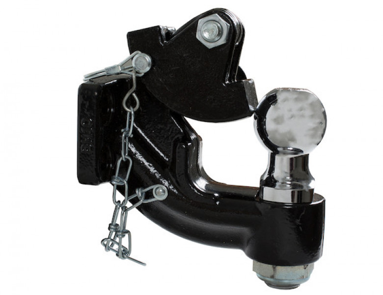 Image of 10 Ton Combination Hitch with Mounting Kit - 2 Inch Ball (BH10 Series) from Buyers Products. Part number: 10052