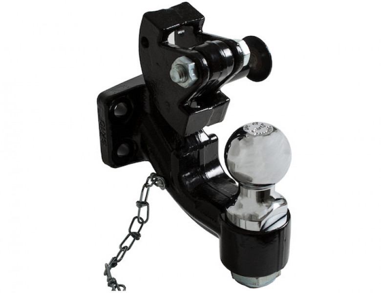 Image of 10 Ton Combination Hitch with Mounting Kit - 2 Inch Ball (BH10 Series) from Buyers Products. Part number: 10052