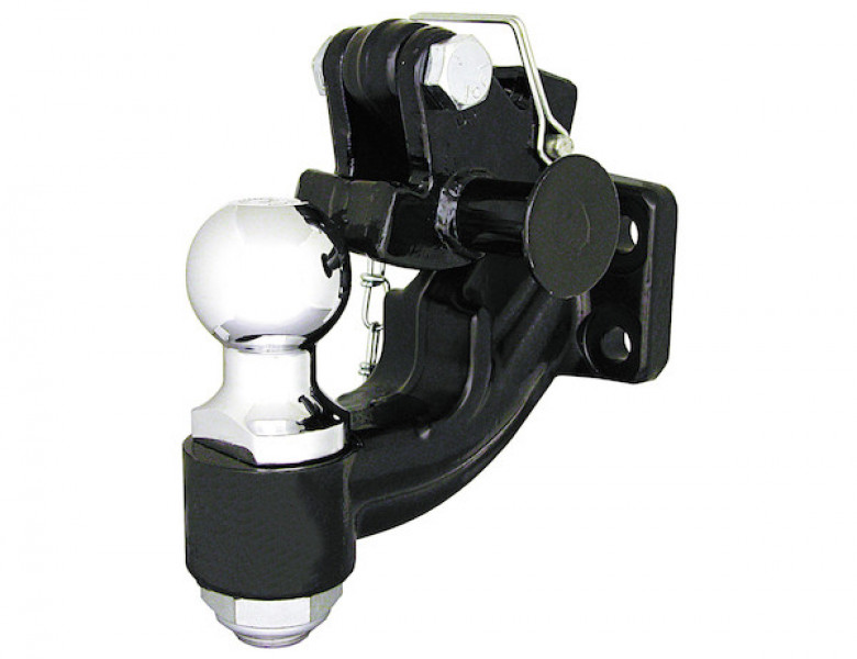 Image of 10 Ton Combination Hitch with Mounting Kit - 2-5/16 Inch Ball (BH10 Series) from Buyers Products. Part number: 10057