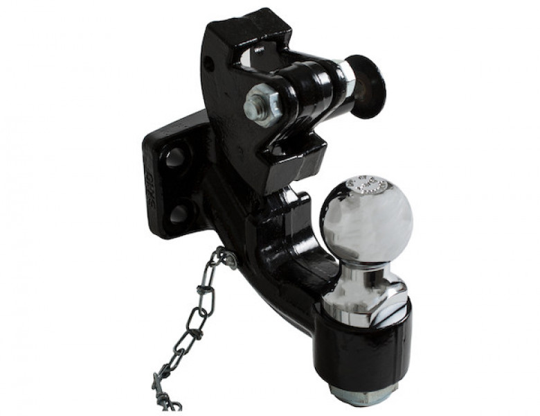 Image of 10 Ton Combination Hitch with Mounting Kit - 2-5/16 Inch Ball (BH10 Series) from Buyers Products. Part number: 10057