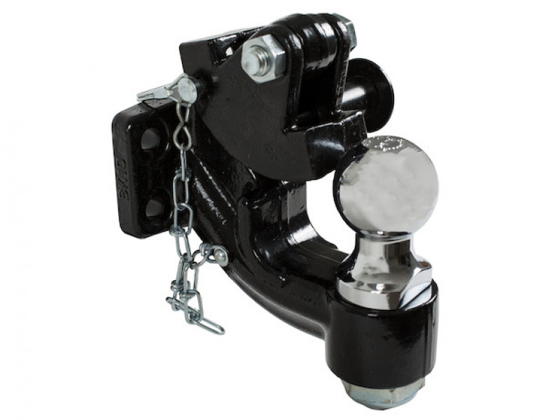 Image of 10 Ton Combination Hitch with Mounting Kit - 2-5/16 Inch Ball (BH10 Series) from Buyers Products. Part number: 10057