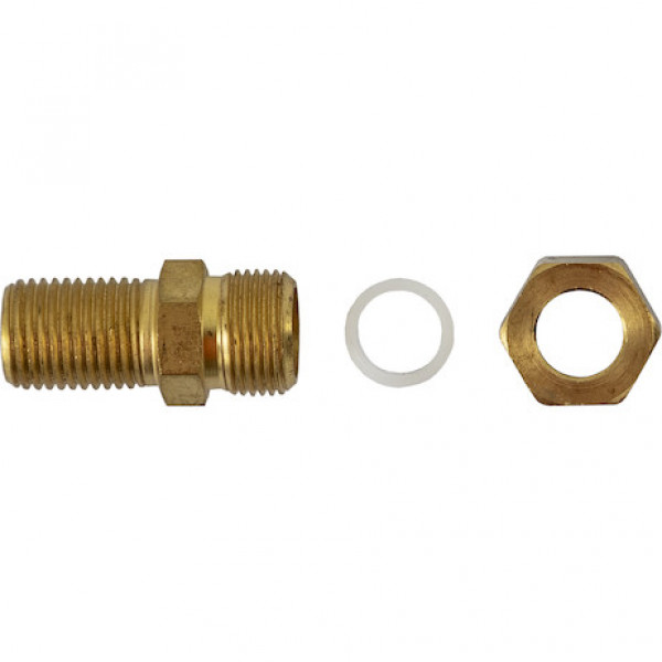 Image of 1/2 Inch-20 Thread Bulkhead Fitting from Buyers Products. Part number: 1220R