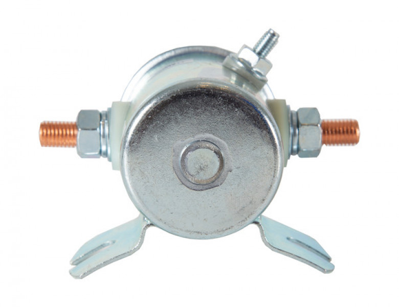 Image of Continuous Duty 12 Volt Steel Case Insulated Solenoid GND To Activate from Buyers Products. Part number: 1306505