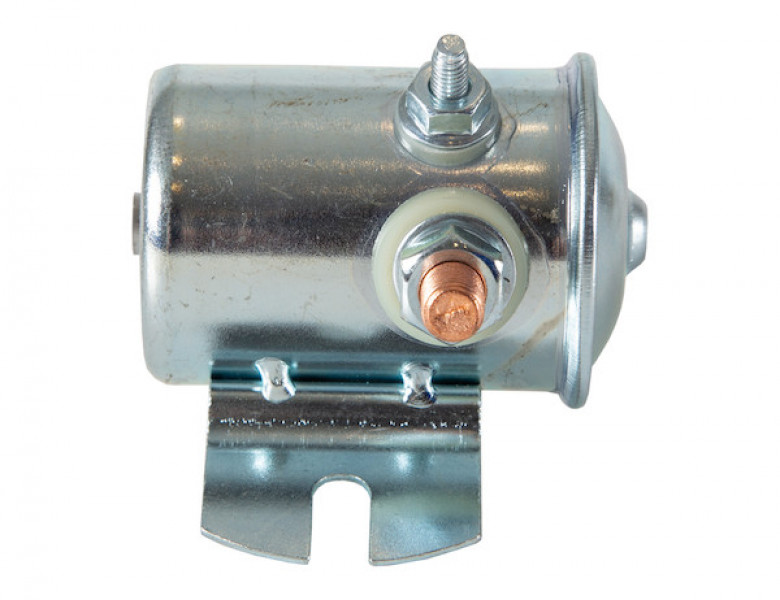 Image of Continuous Duty 12 Volt Steel Case Insulated Solenoid GND To Activate from Buyers Products. Part number: 1306505