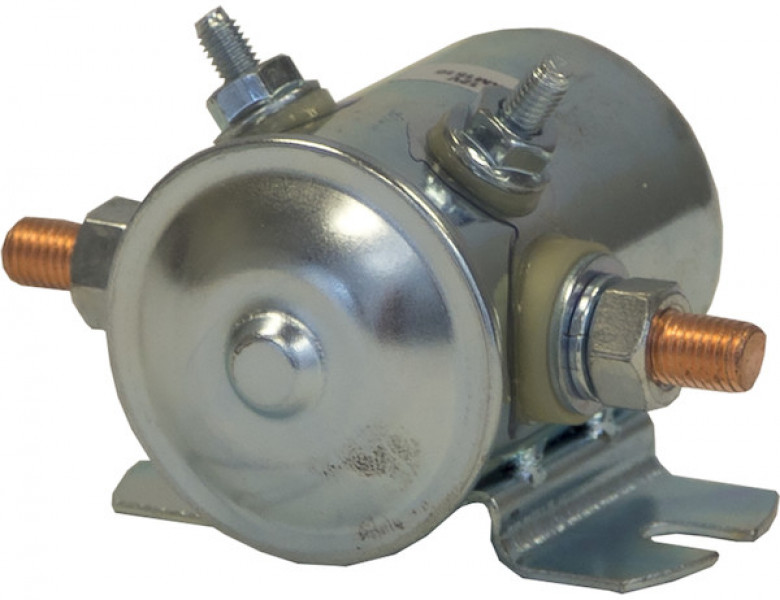 Image of 12 Volt Steel Case Insulated Solenoid from Buyers Products. Part number: 1306515