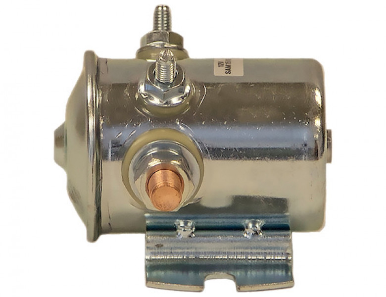 Image of 12 Volt Steel Case Insulated Solenoid from Buyers Products. Part number: 1306515