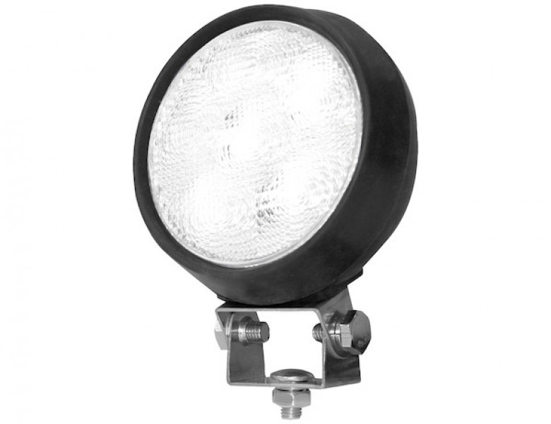 Image of 5 Inch Clear LED Sealed Rubber Flood Light from Buyers Products. Part number: 1492112