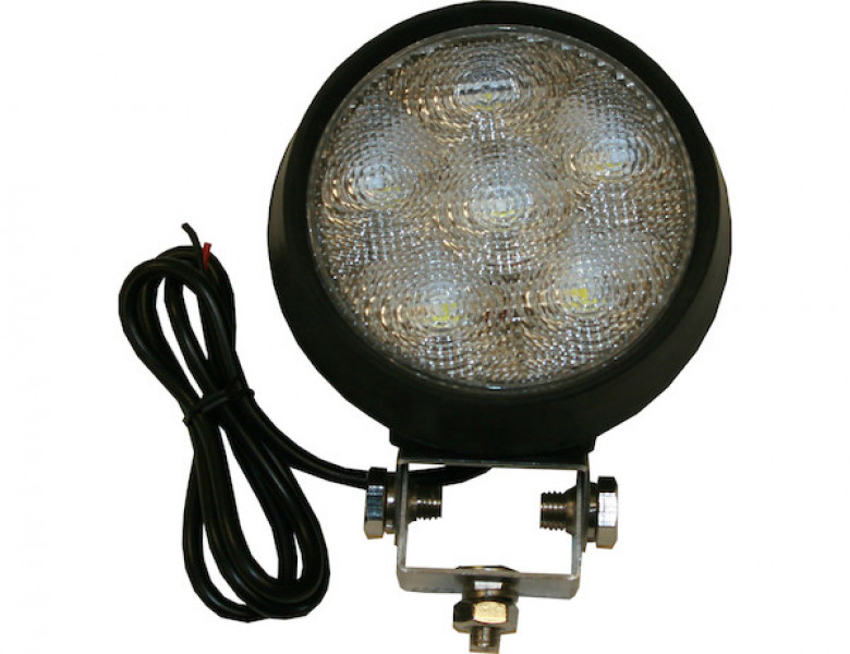 Image of 5 Inch Clear LED Sealed Rubber Flood Light from Buyers Products. Part number: 1492112