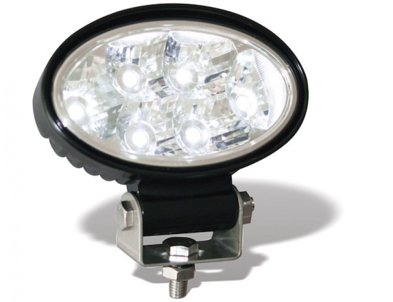 Image of 5.5 Inch LED Clear Oval Flood Light from Buyers Products. Part number: 1492113