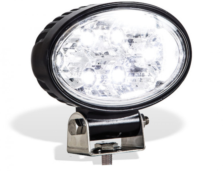 Image of 5.5 Inch LED Clear Oval Flood Light from Buyers Products. Part number: 1492113