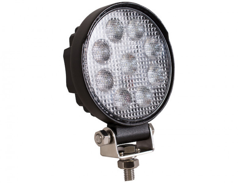 Image of 4 Inch Wide Round LED Clear Flood Light from Buyers Products. Part number: 1492114