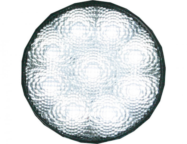 Image of 4 Inch Wide Round LED Clear Flood Light from Buyers Products. Part number: 1492114