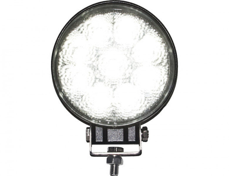 Image of 4 Inch Wide Round LED Clear Flood Light from Buyers Products. Part number: 1492114