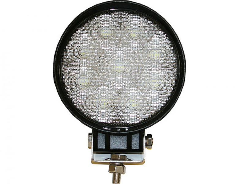 Image of 4 Inch Wide Round LED Clear Flood Light from Buyers Products. Part number: 1492114