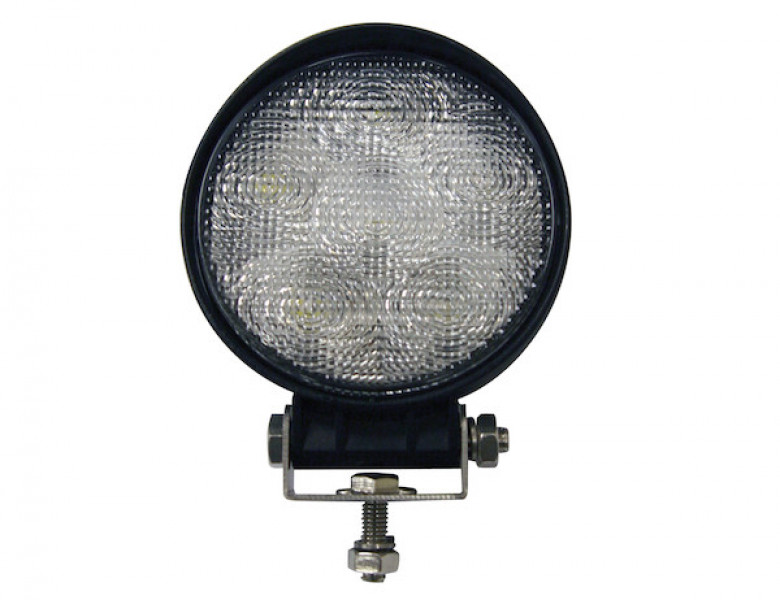 Image of 4.5 Inch Clear LED Flood Light with Black Housing from Buyers Products. Part number: 1492115