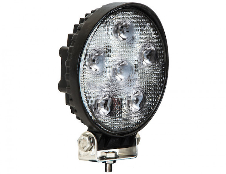 Image of 4.5 Inch Clear LED Flood Light with Black Housing from Buyers Products. Part number: 1492115