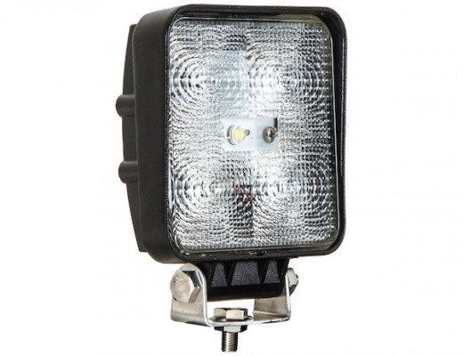 Image of 4 Inch Square LED Clear Flood Light from Buyers Products. Part number: 1492117