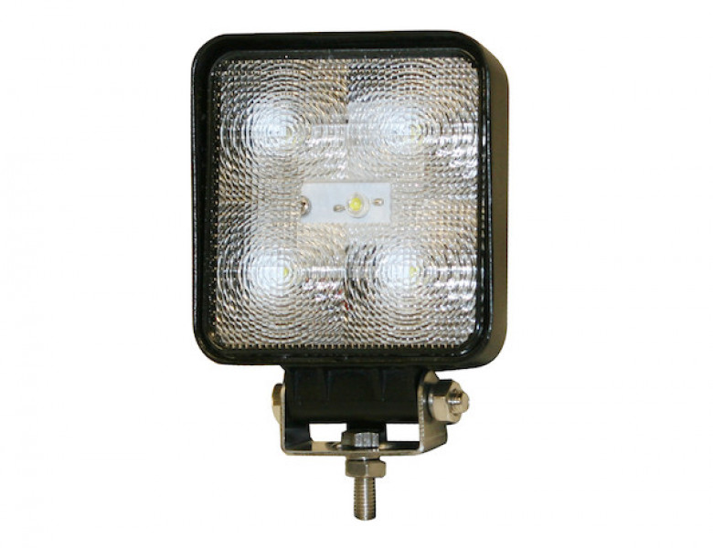 Image of 4 Inch Square LED Clear Flood Light from Buyers Products. Part number: 1492117