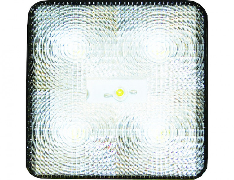 Image of 4 Inch Square LED Clear Flood Light from Buyers Products. Part number: 1492117