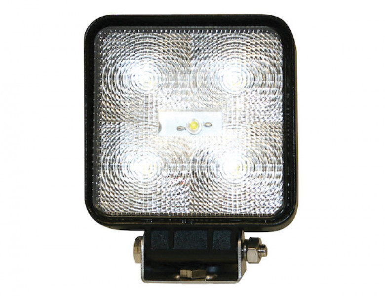 Image of 4 Inch Square LED Clear Flood Light from Buyers Products. Part number: 1492117