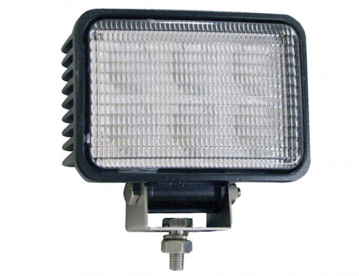 Image of 4 Inch by 6 Inch Rectangular LED Clear Flood Light from Buyers Products. Part number: 1492118