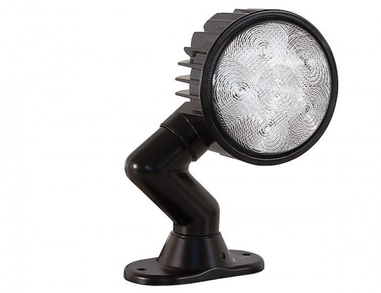 Image of 5 Inch LED Clear Articulating Flood Light from Buyers Products. Part number: 1492125