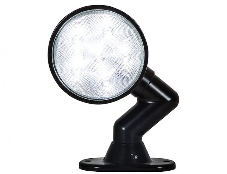 Image of 5 Inch LED Clear Articulating Flood Light from Buyers Products. Part number: 1492125