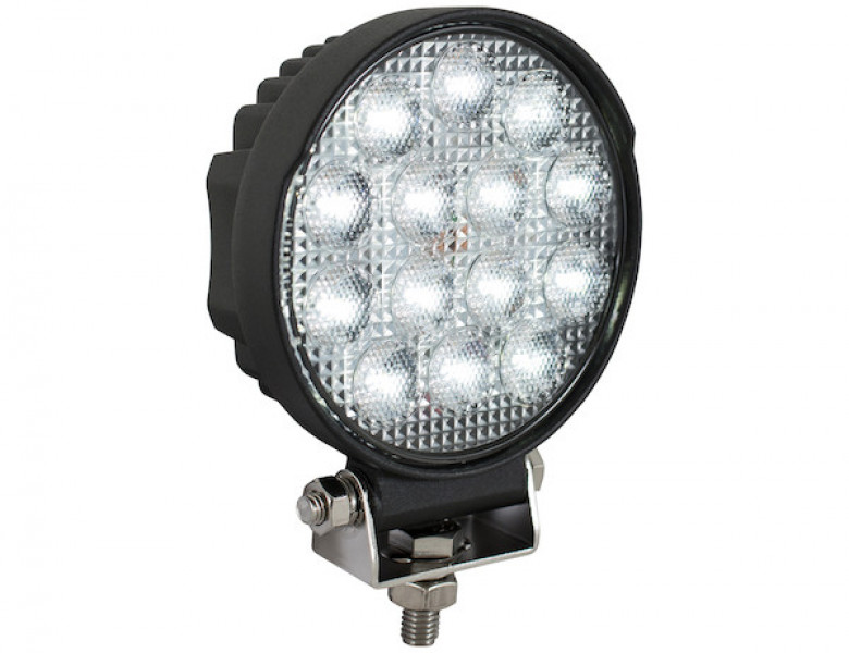 Image of 5 Inch Round Ultra Bright LED Flood Light from Buyers Products. Part number: 1492127