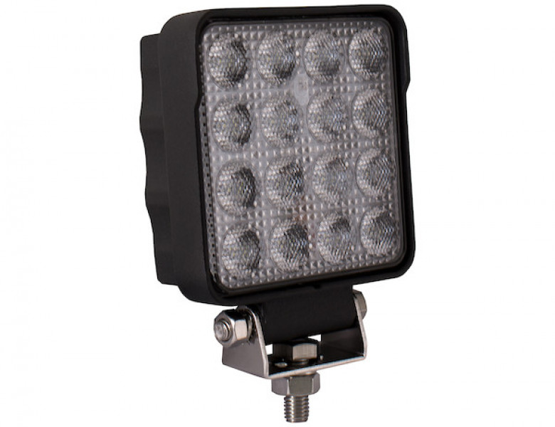 Image of Ultra Bright 4.5 Inch Square LED Flood Light from Buyers Products. Part number: 1492128