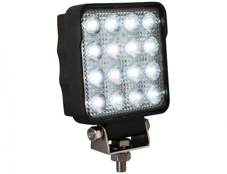 Image of Ultra Bright 4.5 Inch Square LED Flood Light from Buyers Products. Part number: 1492128