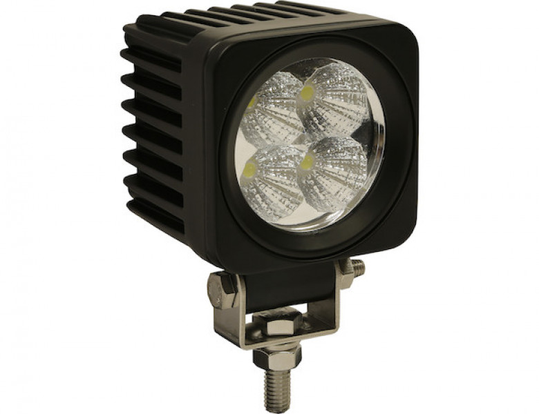 Image of 2.5 Inch Square LED Clear Flood Light from Buyers Products. Part number: 1492129