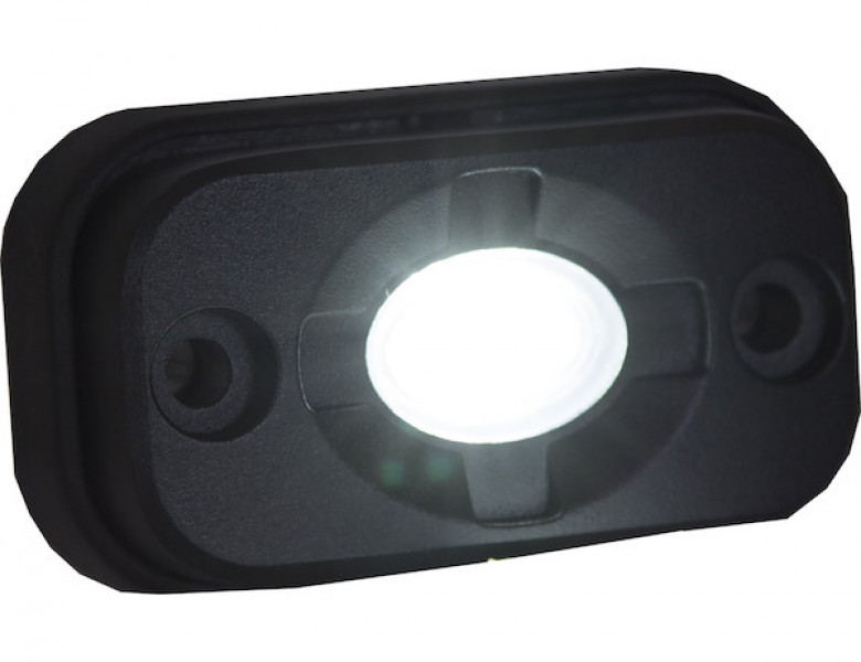 Image of 3 Inch Rectangular LED Clear Flood Light from Buyers Products. Part number: 1492139