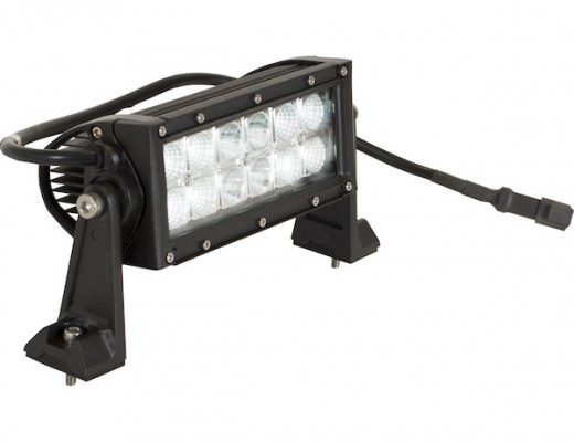 Image of 8 Inch 3240 Lumen LED Clear Combination Spot-Flood Light Bar from Buyers Products. Part number: 1492160