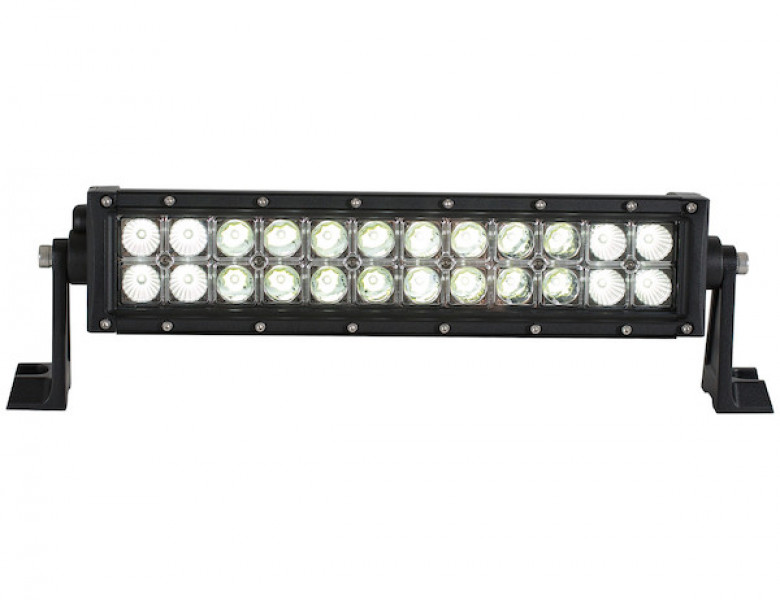 Image of 8 Inch 3240 Lumen LED Clear Combination Spot-Flood Light Bar from Buyers Products. Part number: 1492160