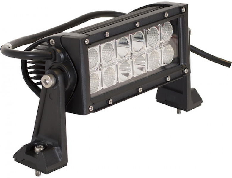 Image of 8 Inch 3240 Lumen LED Clear Combination Spot-Flood Light Bar from Buyers Products. Part number: 1492160