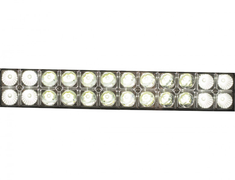 Image of 8 Inch 3240 Lumen LED Clear Combination Spot-Flood Light Bar from Buyers Products. Part number: 1492160