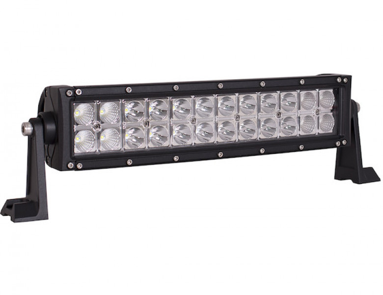 Image of 14 Inch 6480 Lumen LED Clear Curved Combination Spot-Flood Light Bar from Buyers Products. Part number: 1492171