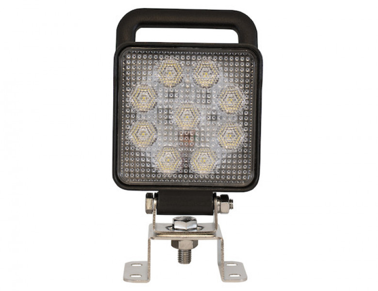 Image of 4 Inch Square LED Flood Light with Switch and Handle from Buyers Products. Part number: 1492193