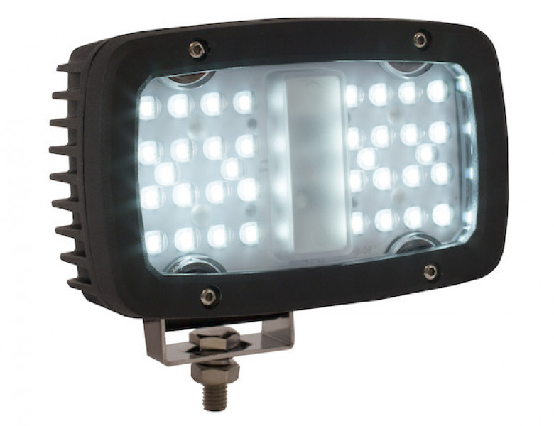 Image of 6.5 Inch Ultra Bright Rectangular 36 LED Floodlight from Buyers Products. Part number: 1492194