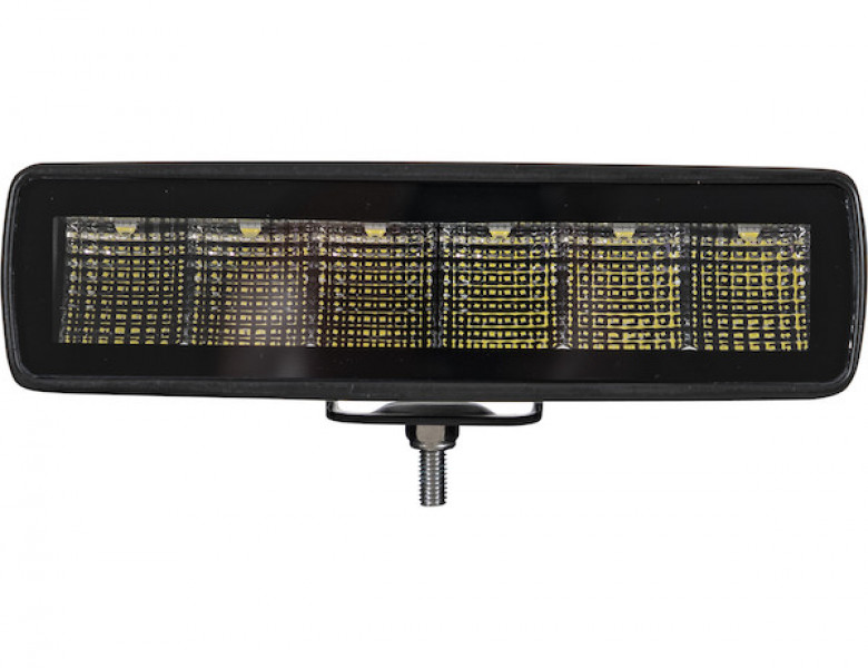 Image of Edgeless 6 Inch Wide LED Flood Light - Rectangular Lens from Buyers Products. Part number: 1492235