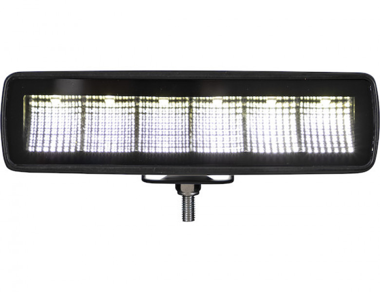 Image of Edgeless 6 Inch Wide LED Flood Light - Rectangular Lens from Buyers Products. Part number: 1492235